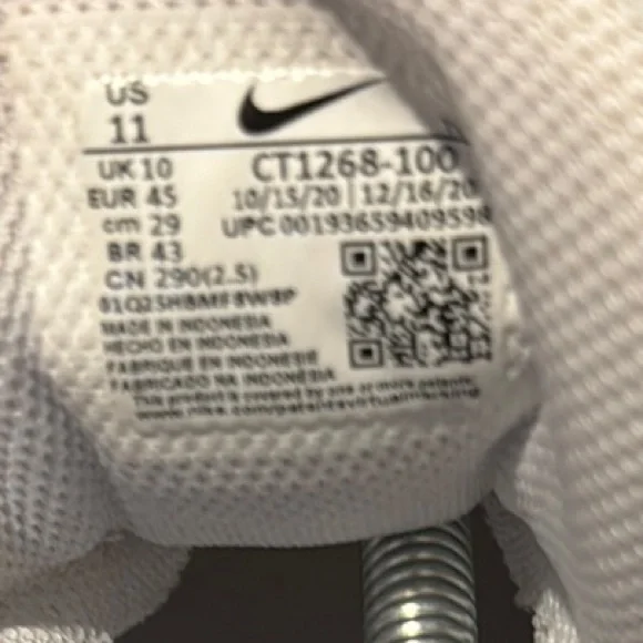 Nike Air Max 95 Triple White - Picture 5 of 6